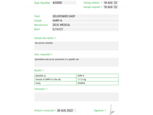 GHRP-6 (GROWTH HORMONE-RELEASING PEPTIDE 6)