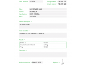 HEXARELIN (GROWTH HORMONE-RELEASING PEPTIDE)