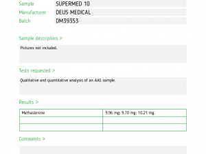 SUPERMED 10 ORAL STEROIDS IN TABLETS