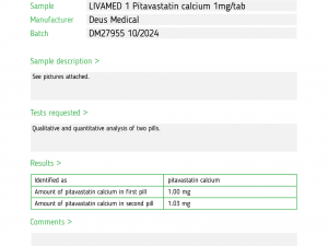 LIVAMED 1 ORAL STEROID IN TABLETS