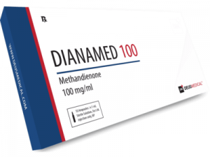 DIANAMED 100 (METHANDIENONE) INJECTABLE STEROID IN AMPOULES