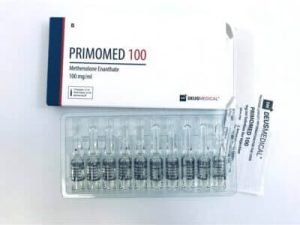 PRIMOMED 100 INJECTABLE STEROID IN AMPOULES